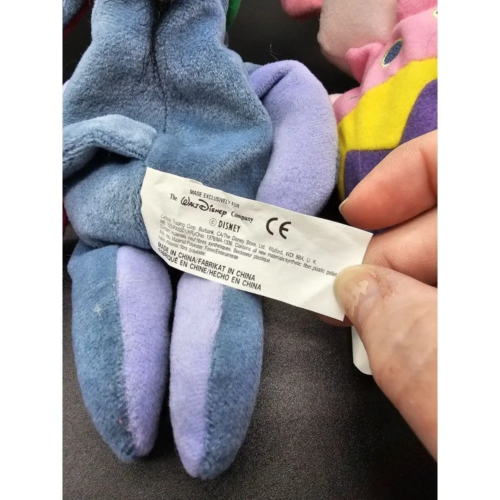 Disney Eeyore Christmas Reindeer Plush & Piglet‎ Easter Egg Plush Beanies